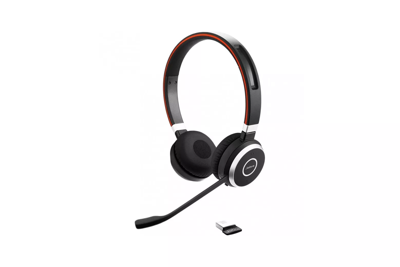 Jabra Evolve 65 UC Auriculares Bluetooth Negros