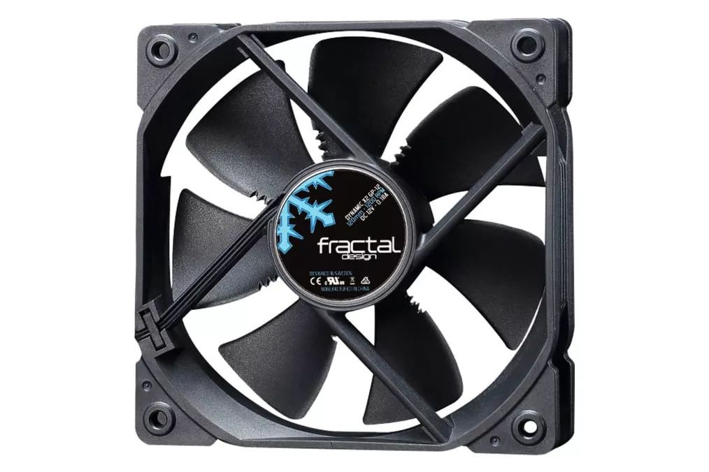 Dynamic X2 Carcasa del ordenador Ventilador 12 cm Negro