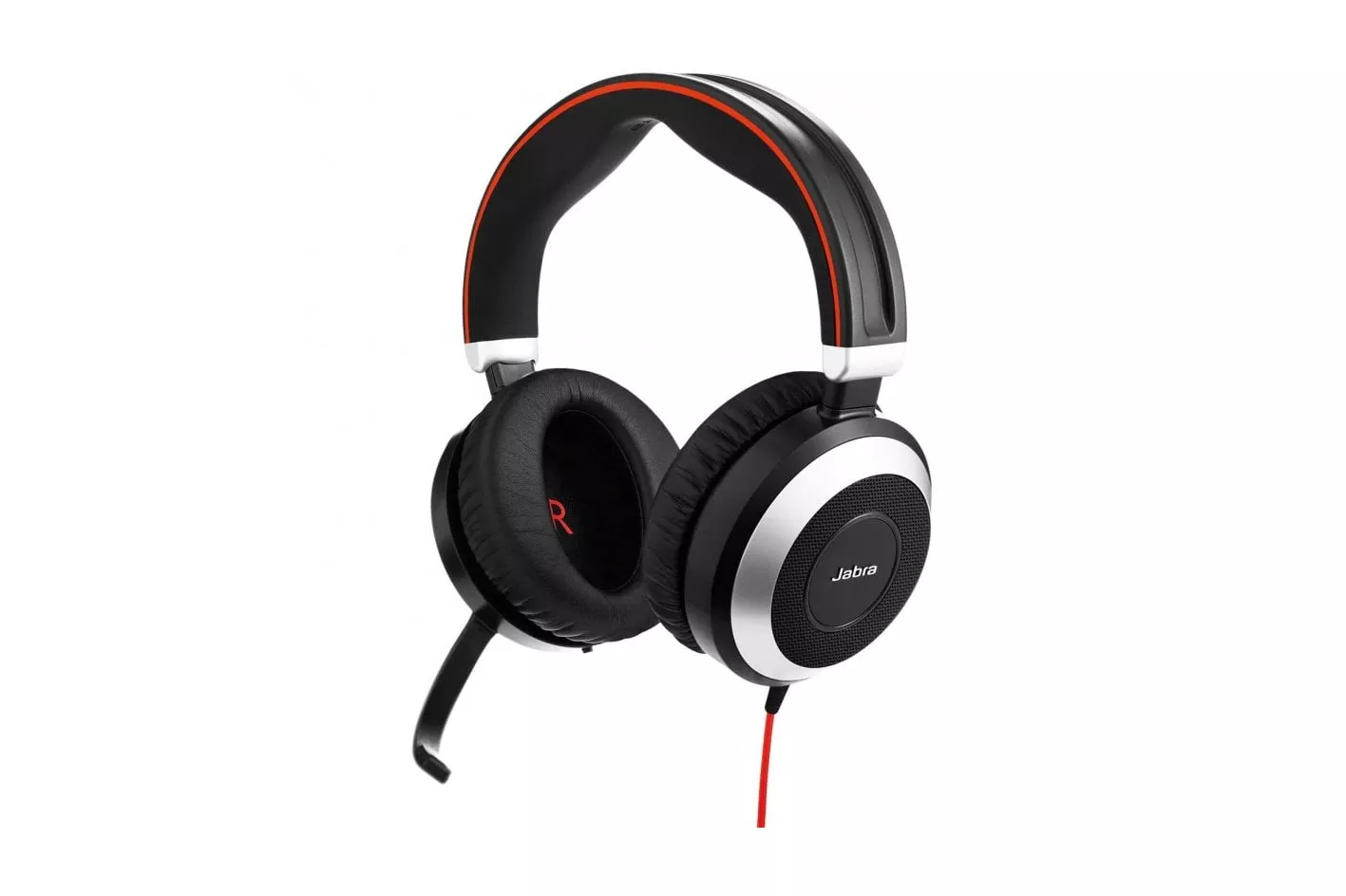 Jabra Evolve 80 MS Auriculares con Micrófono Negros