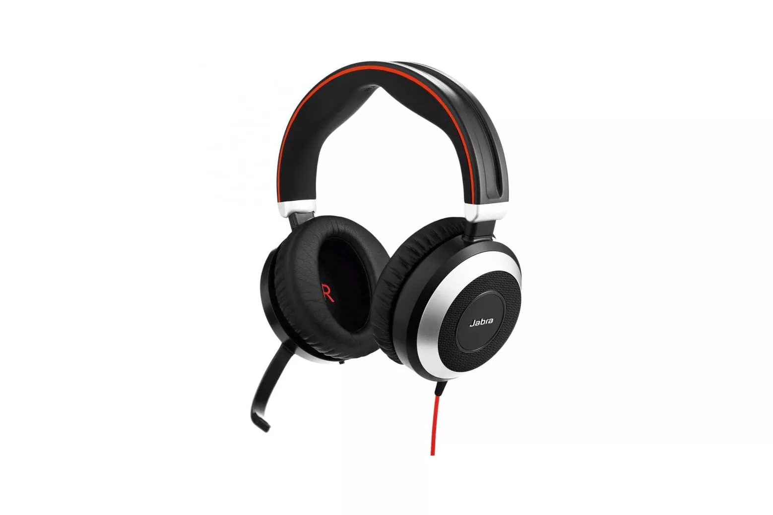 Jabra Evolve 80 UC Auriculares con Micrófono Negros