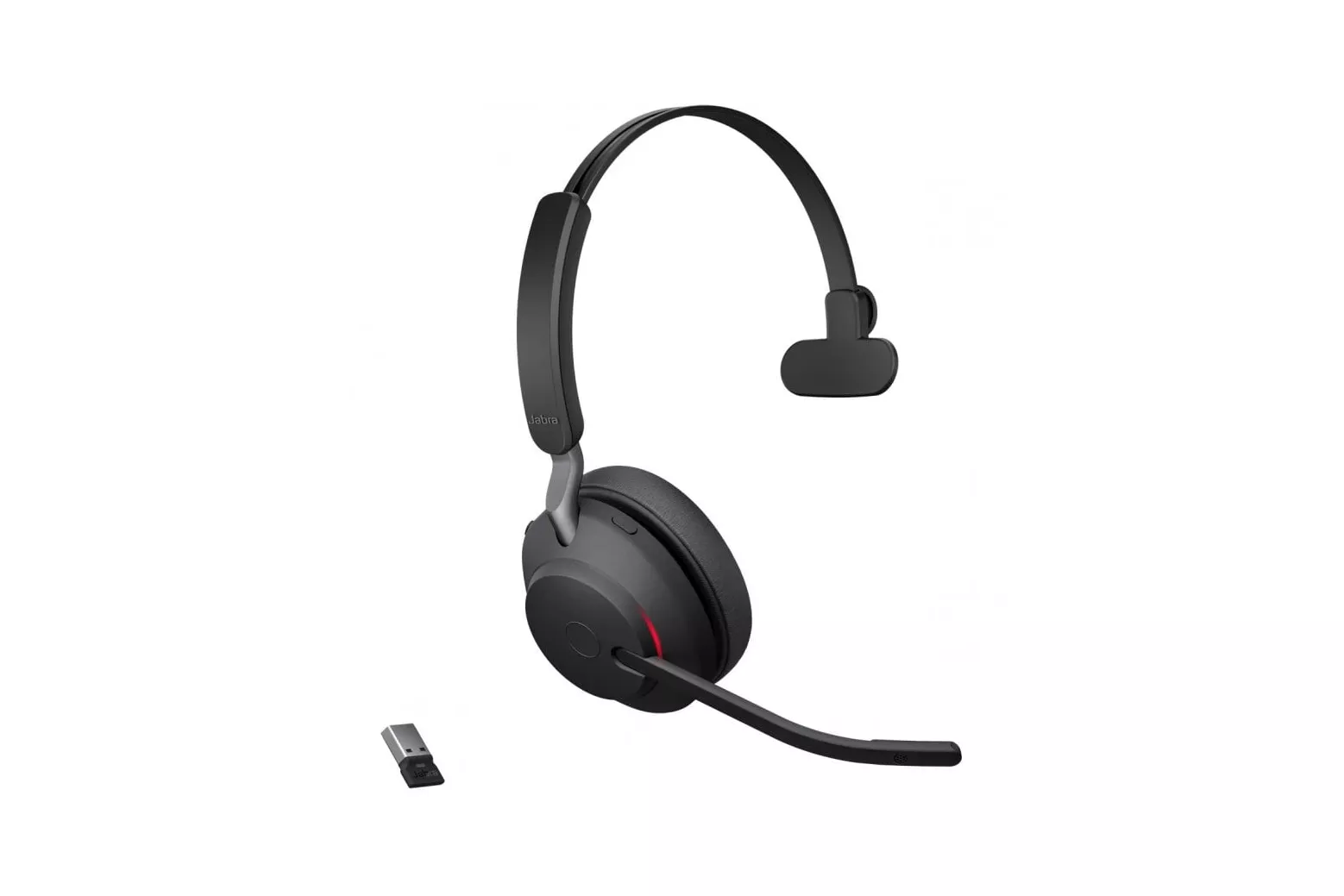 Jabra Evolve2 65 UC Mono Auricular Bluetooth USB-A Negro