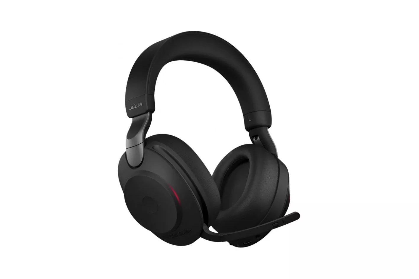 Jabra Evolve2 85 Unified Communication Auriculares Inalámbricos USB Negros + Soporte de Carga