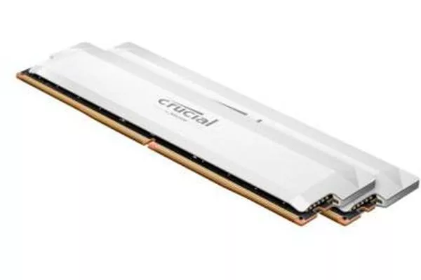 Crucial Pro Overclocking 32GB (2x16GB) DDR5 6400MHz CL38 Blanca - Memoria RAM