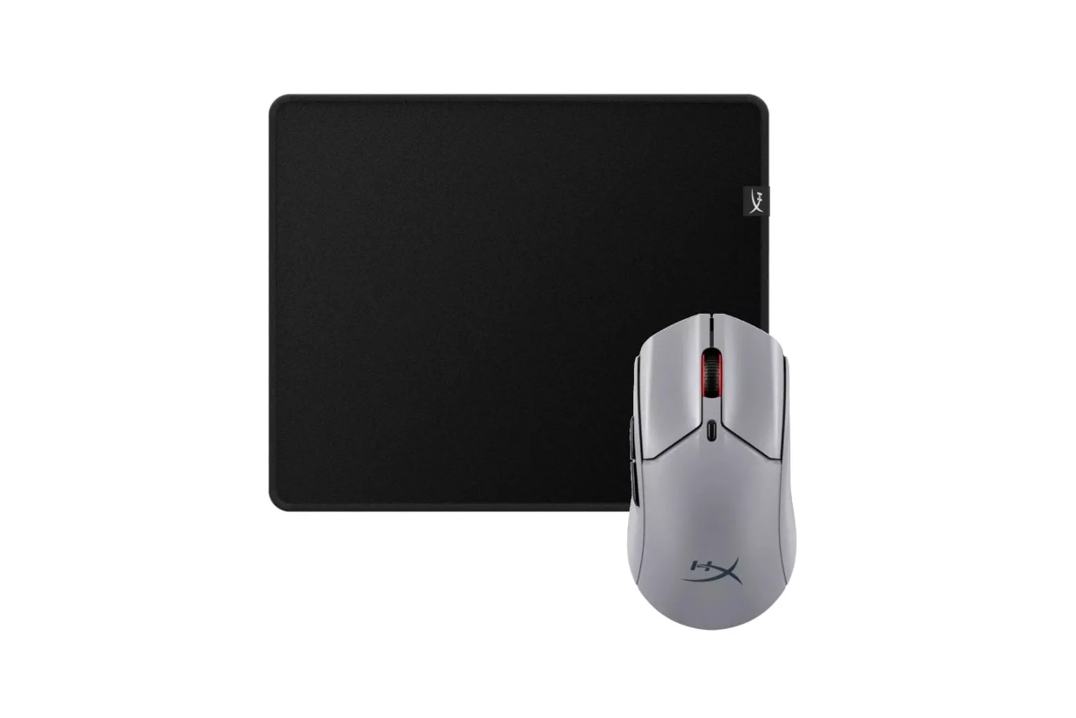 HyperX Bundle Pulsefire Haste 2 Pro Ratón Gaming Inalámbrico + HyperX Pulsefire Mat Alfombrilla
