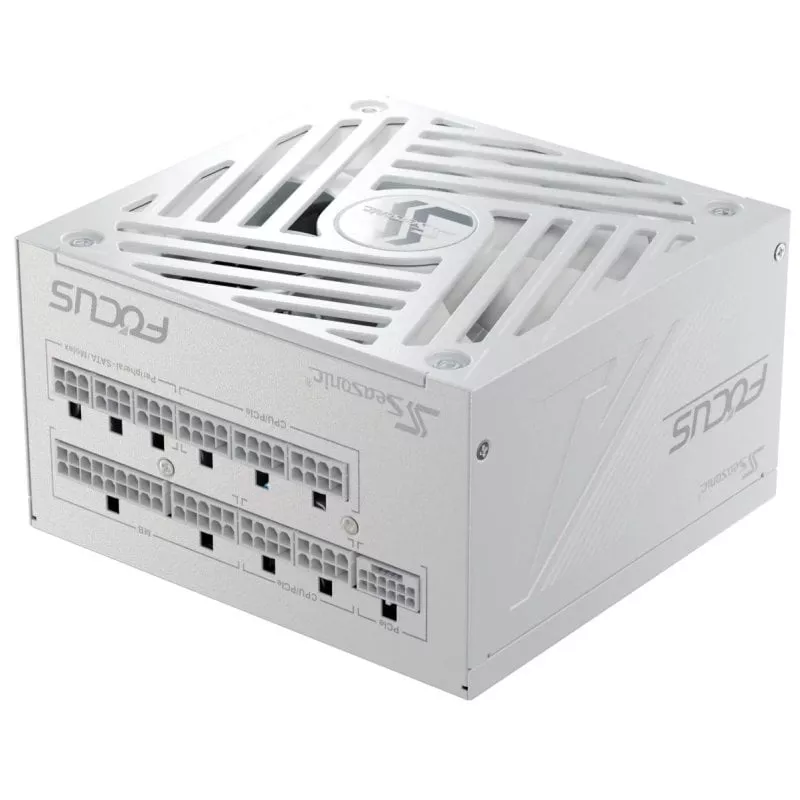Seasonic Focus GX-1000 White ATX 3 PCIe 5.1 1000W 80 Plus Gold Modular
