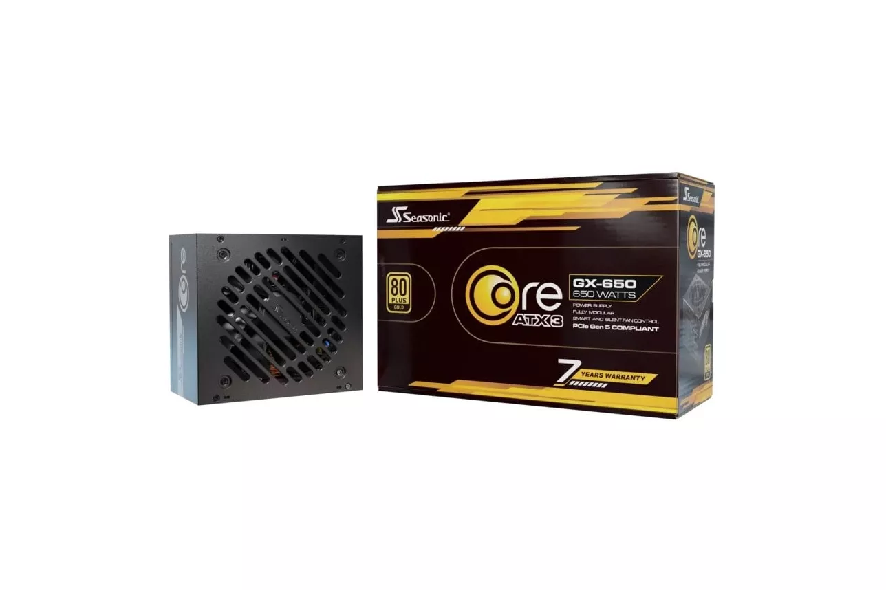 Seasonic Core GX-650 V2 ATX3.1 PCIe 5.1 650W 80 Plus Gold Modular
