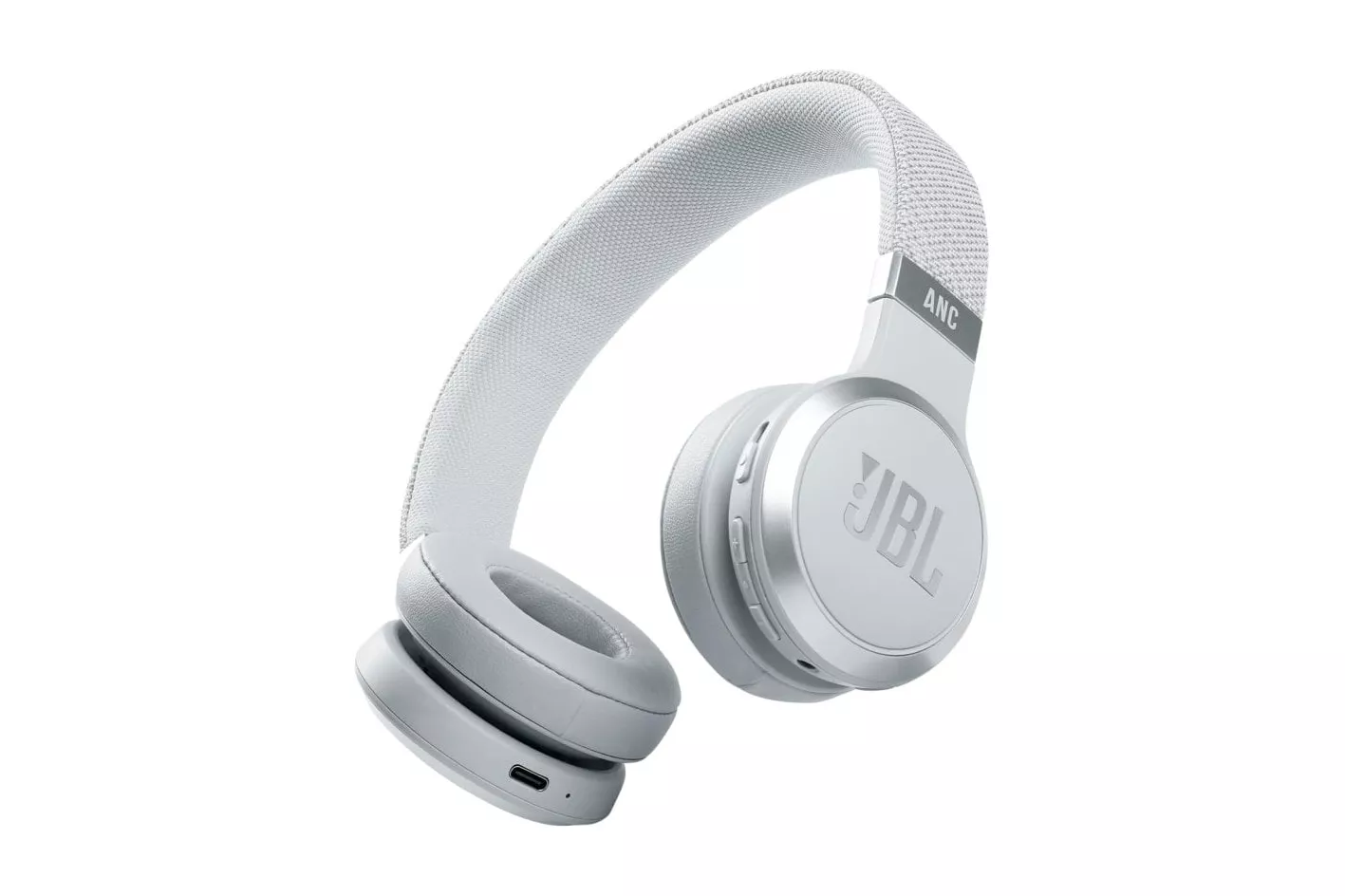 JBL Live 460NC Auriculares Plegables Inalámbricos/con Cable Blancos