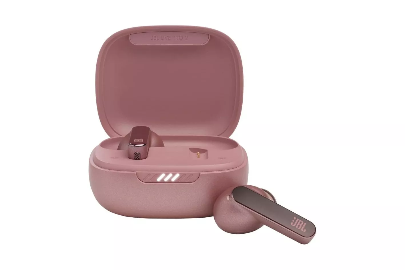 JBL Live Pro 2 Auriculares Inalámbricos TWS con Cancelación Adaptativa de Ruido Rosados