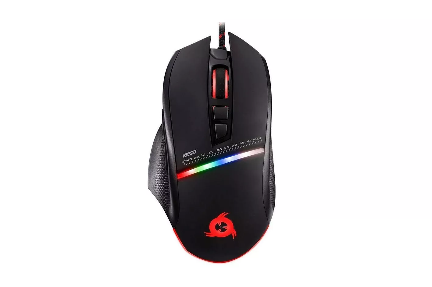 Klim Skill Ratón Gaming RGB 4000DPI Negro
