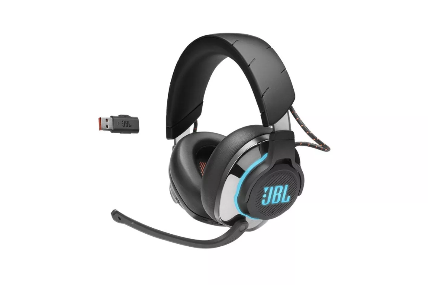JBL Quantum 810 Wireless Auriculares Inalámbricos Gaming con Luz LED Negro