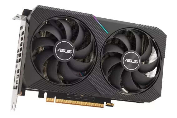 ASUS Dual Radeon RX 6500 XT OC Edition 4GB GDDR6