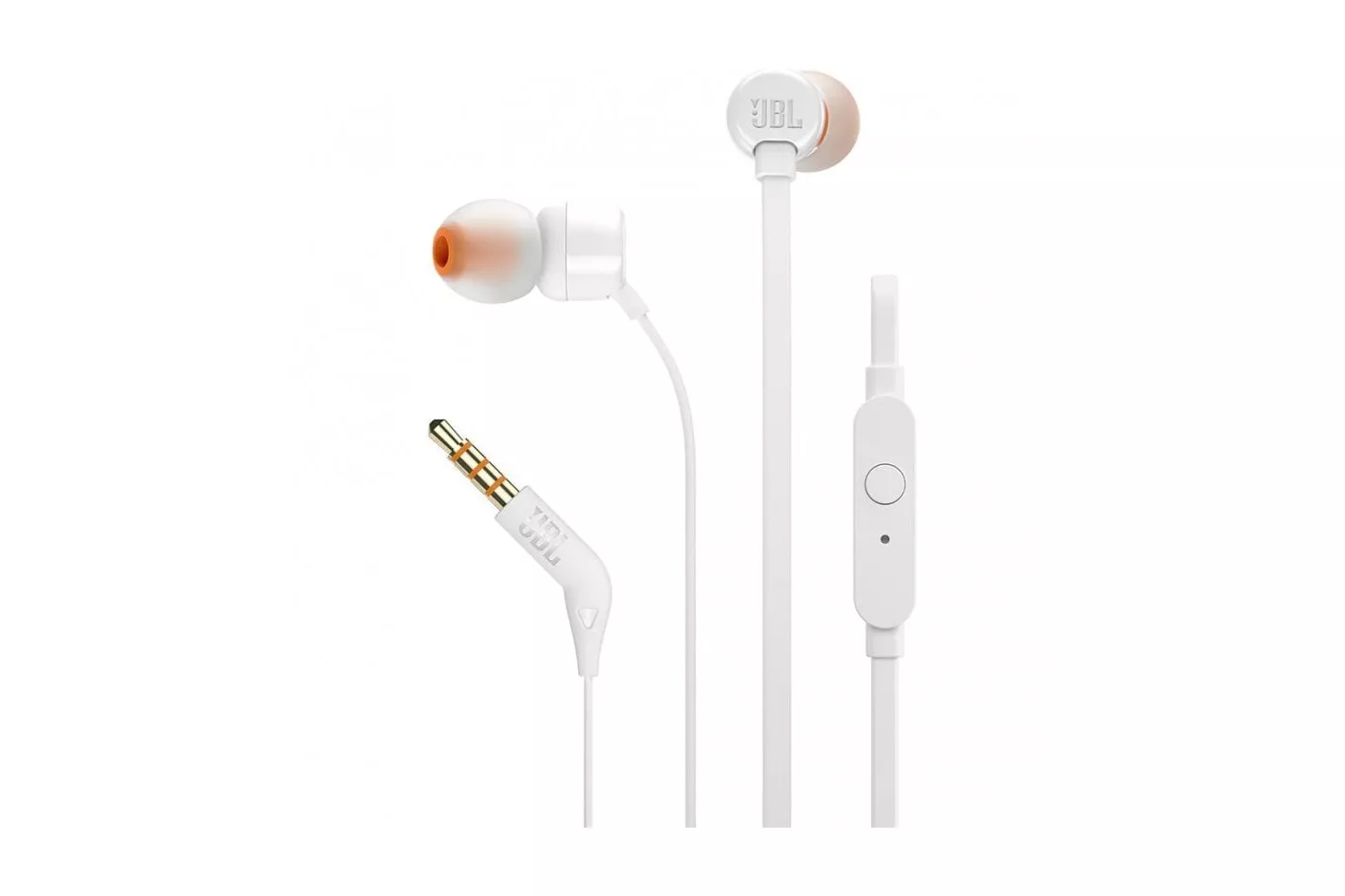JBL Tune 160 Auriculares con Micrófono Blancos