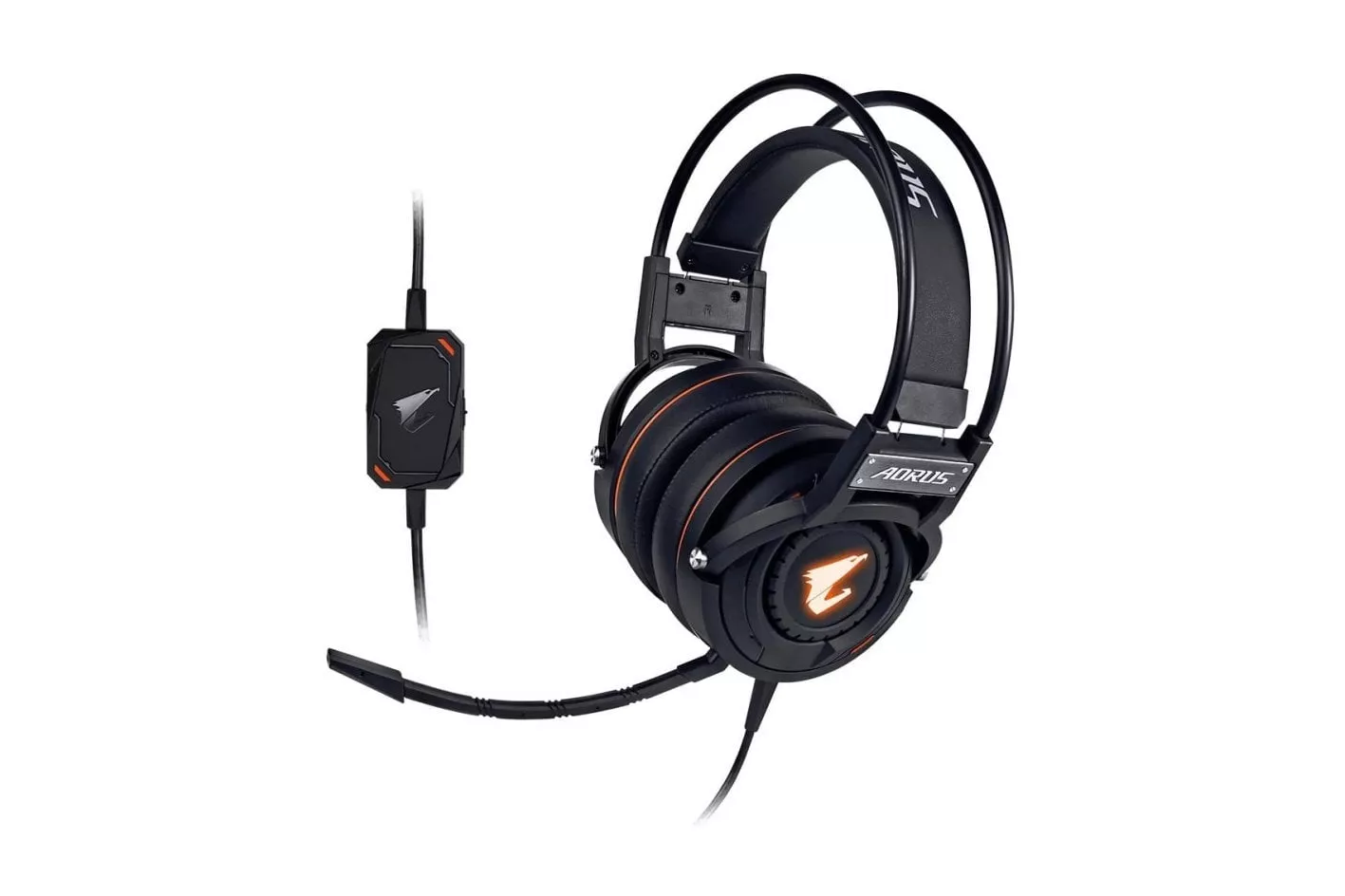 Gigabyte GP-AORUS H5 Auriculares Gaming Negros