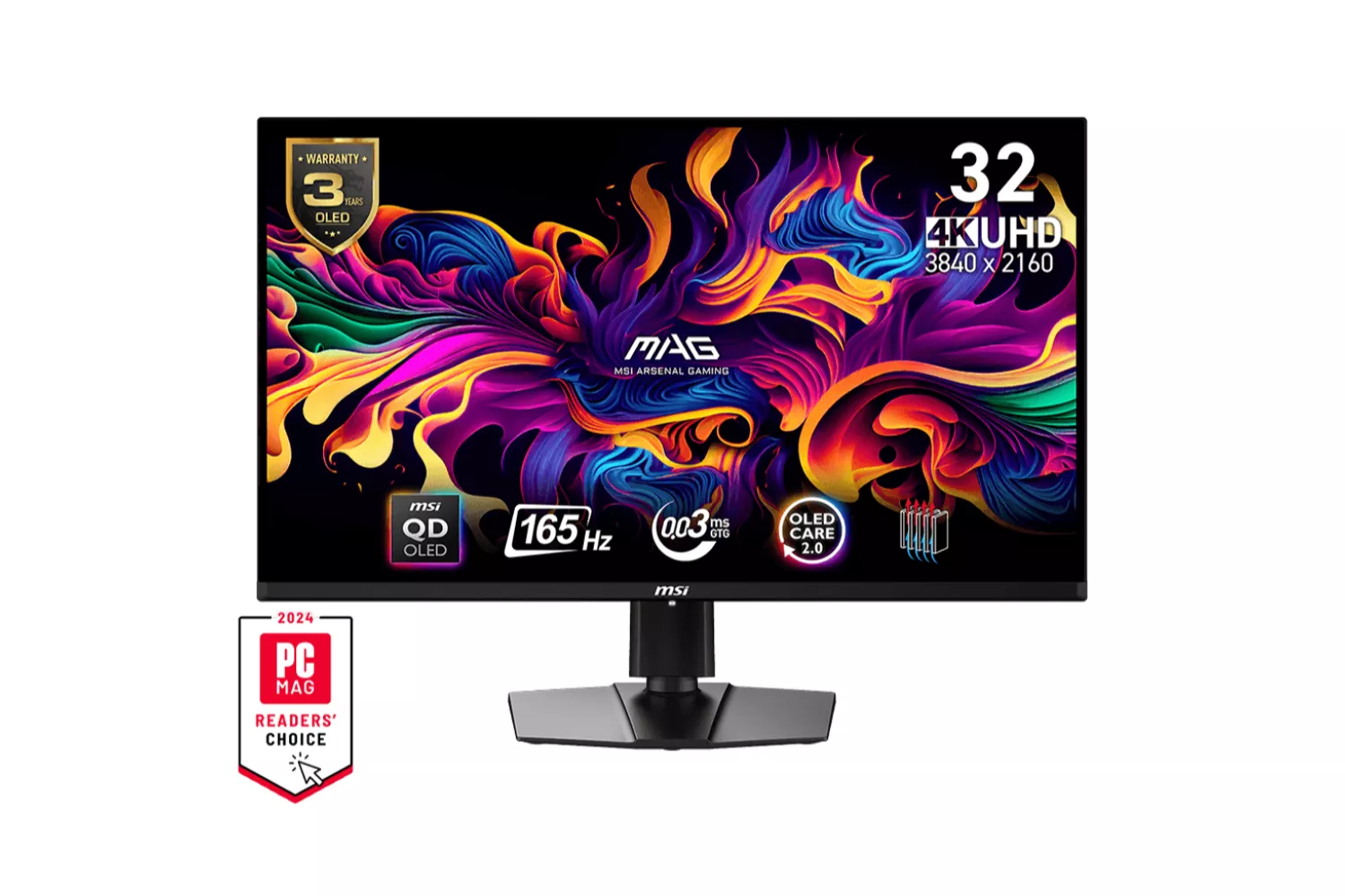 MSI MAG 321UP QD-OLED - Monitor gaming 32