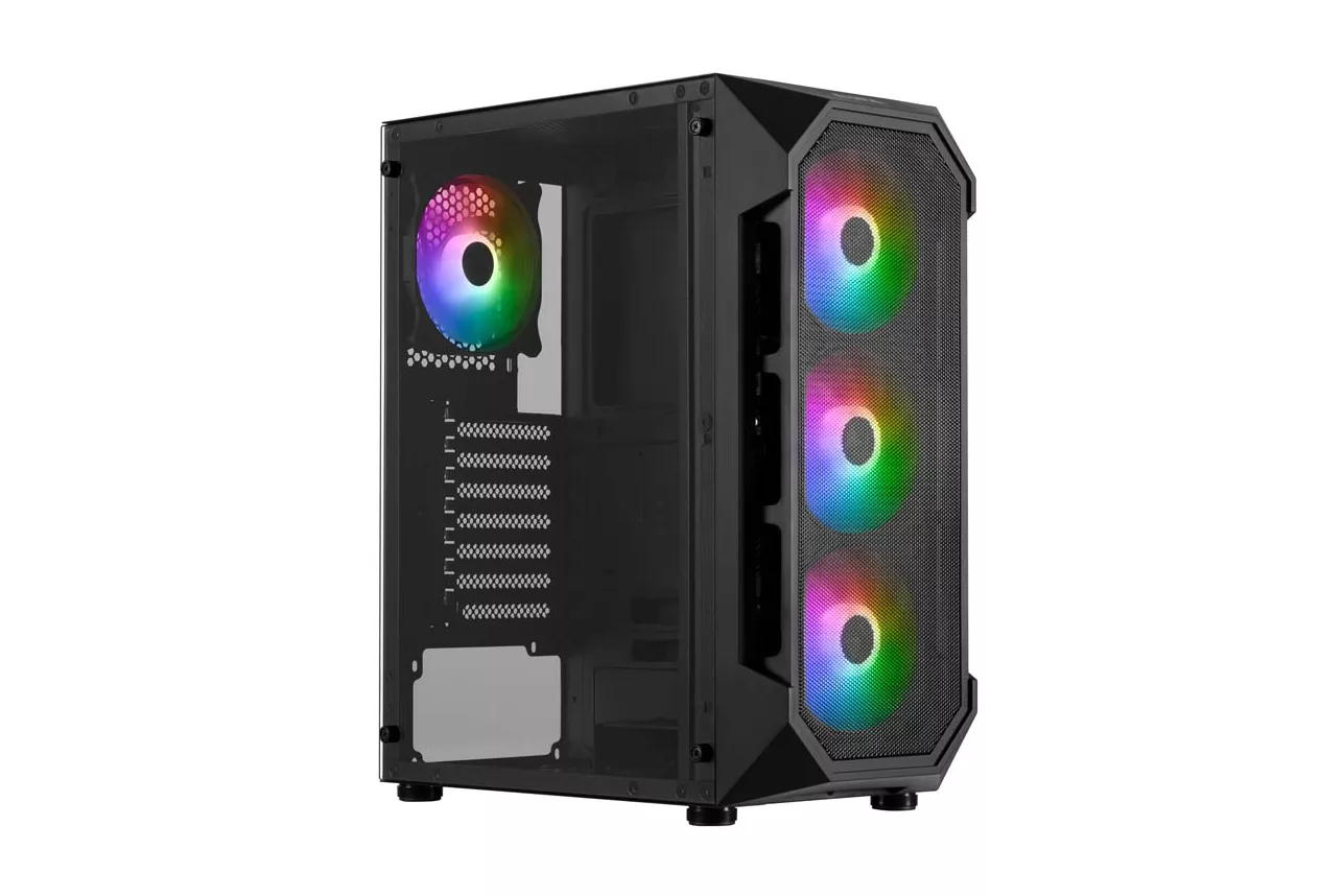 Caja/Torre Gamdias Aura GC1 Negro