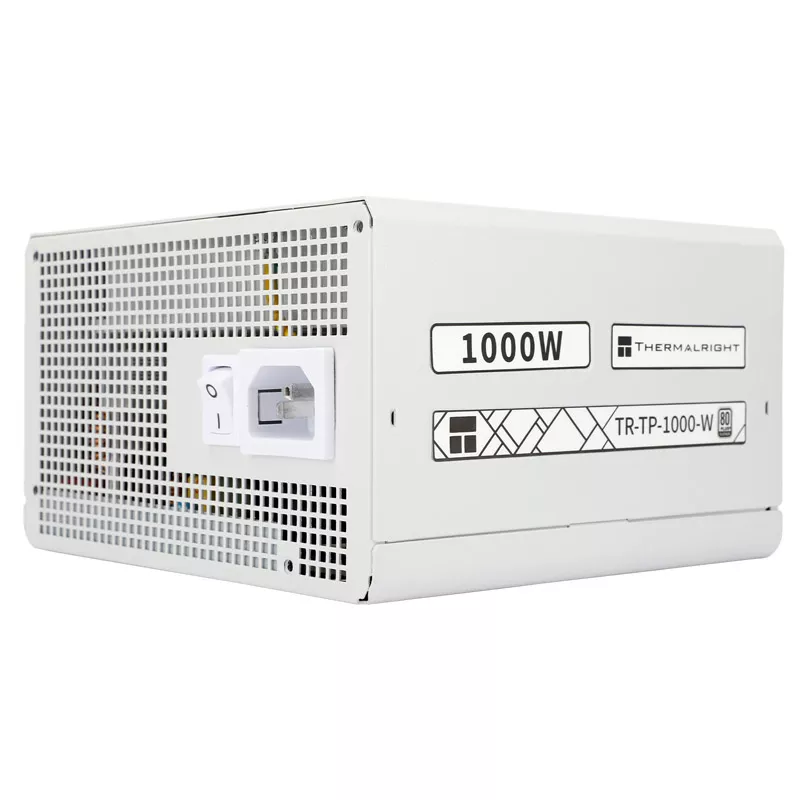 Fuente/PSU ThermalRight TR-TP 1000-W 80 Plus Platinum 1000W ATX 3.0 PCIE 5.0 Modular Blanco