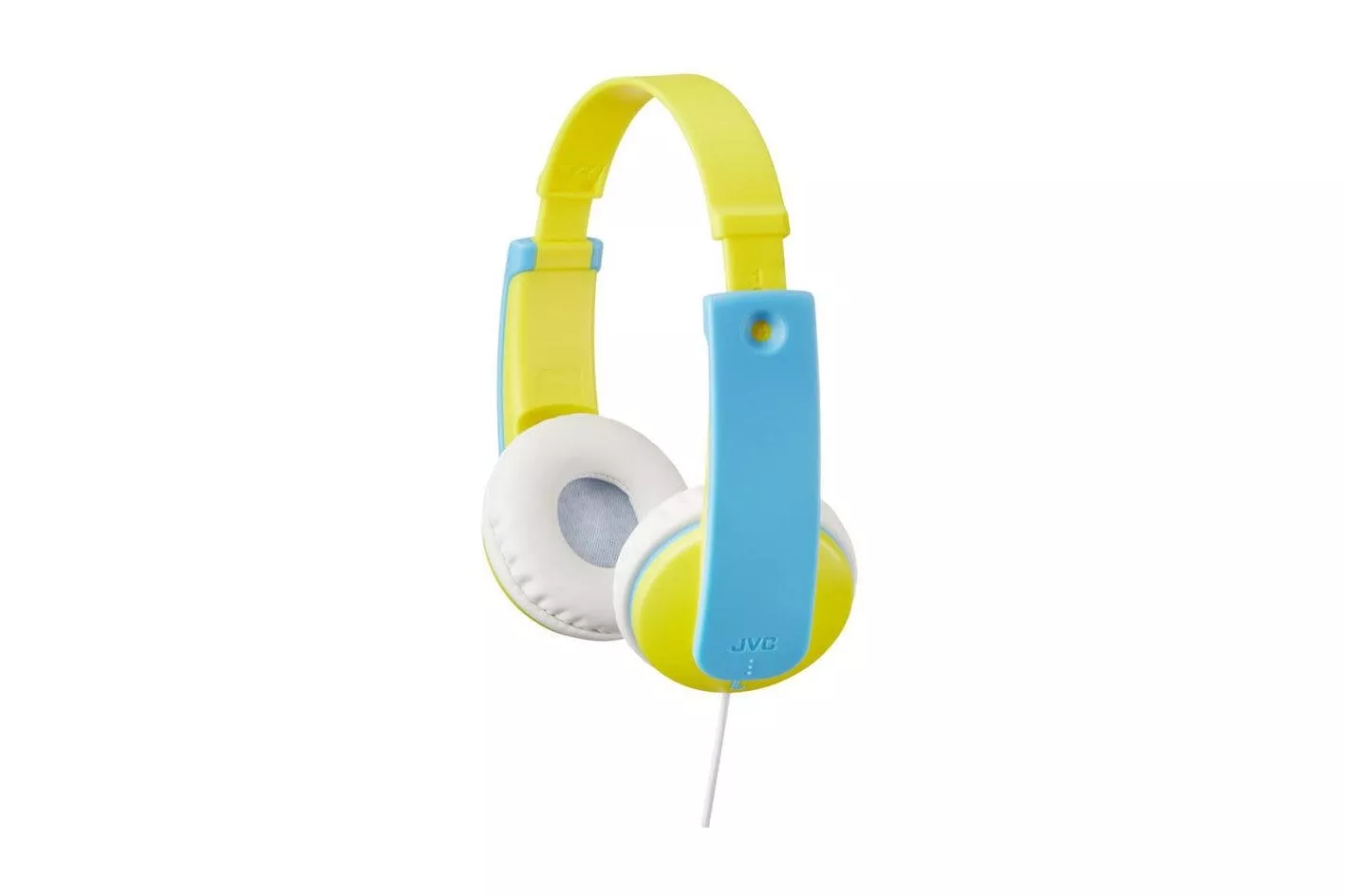 JVC HA-KD7 Auriculares Infantiles con Limitador de Sonido Azul/Amarillo