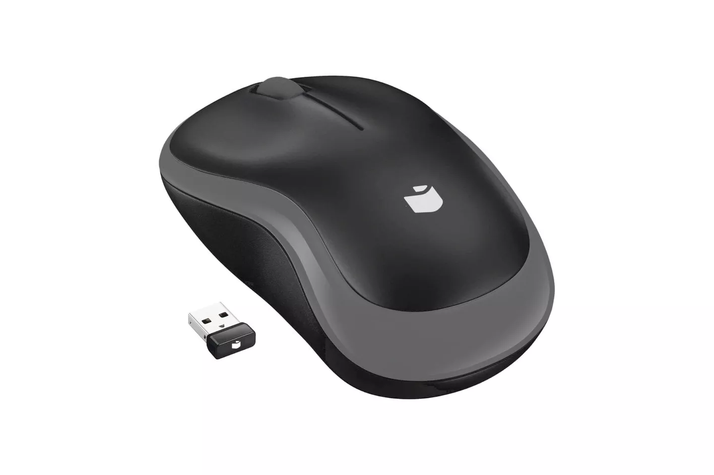 PcCom Essential M20 Ratón Wireless 1000DPI Gris