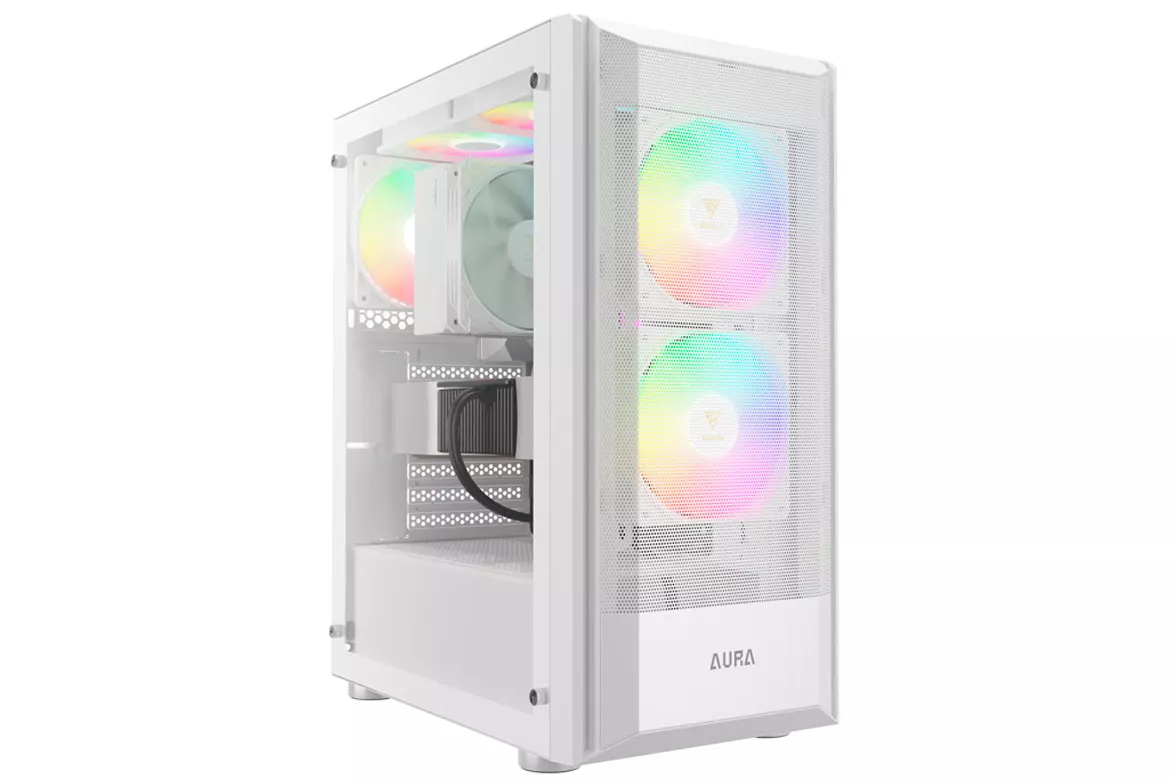 Caja/Torre Gamdias Aura GC6 ARGB Blanco