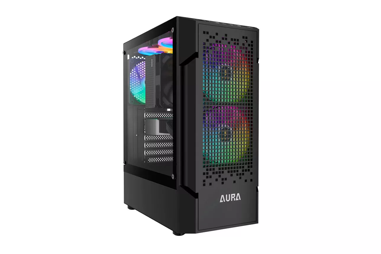 Caja/Torre Gamdias Aura GC7 ARGB Negro
