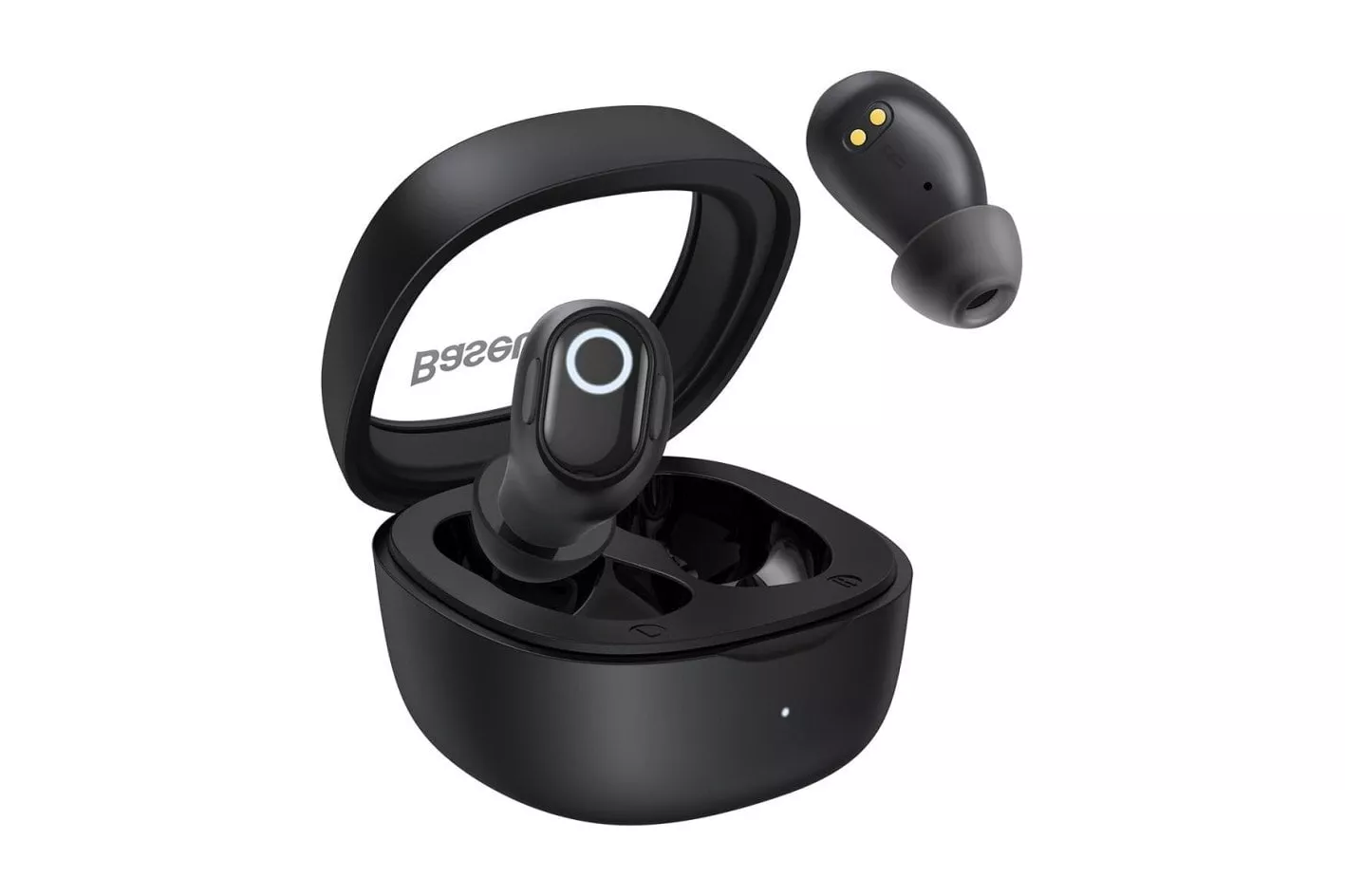 Baseus Bowie WM02 TWS Auriculares Inalámbricos Bluetooth con Estuche de Carga Negros