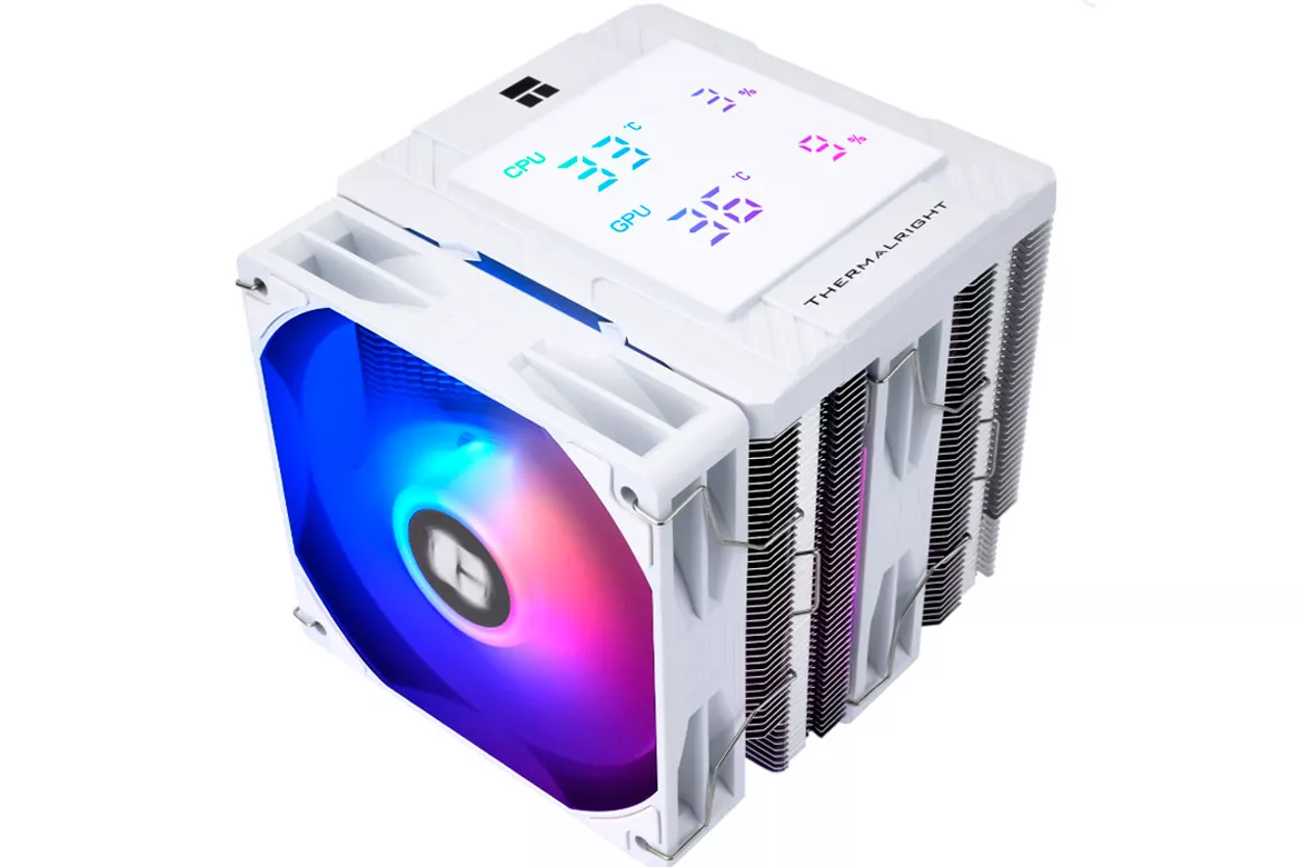 Disipador CPU ThermalRight Peerless Assassin 120 Digital ARGB Blanco