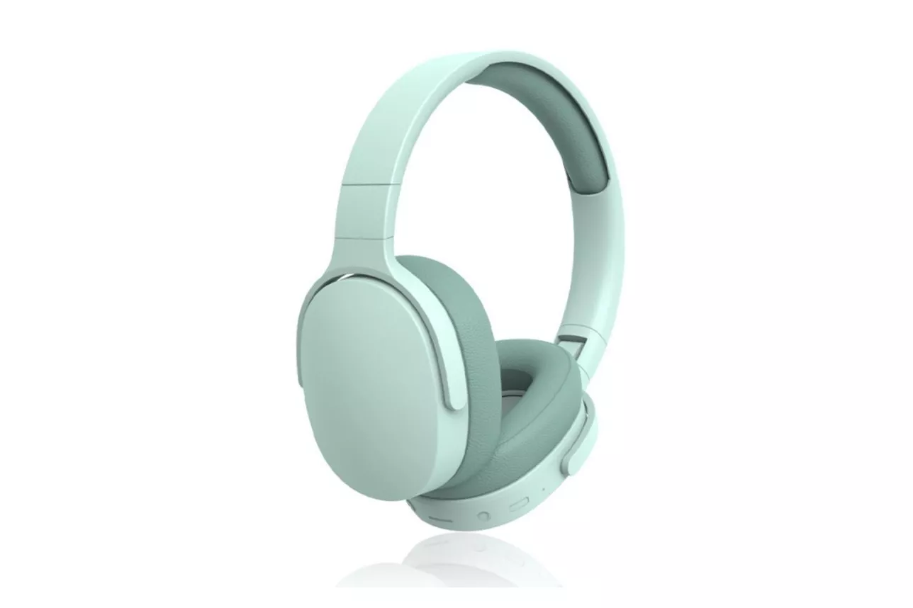 Kinsi P2961 Auriculares Inalámbricos Bluetooth de Diadema Reducción de Ruido Verdes