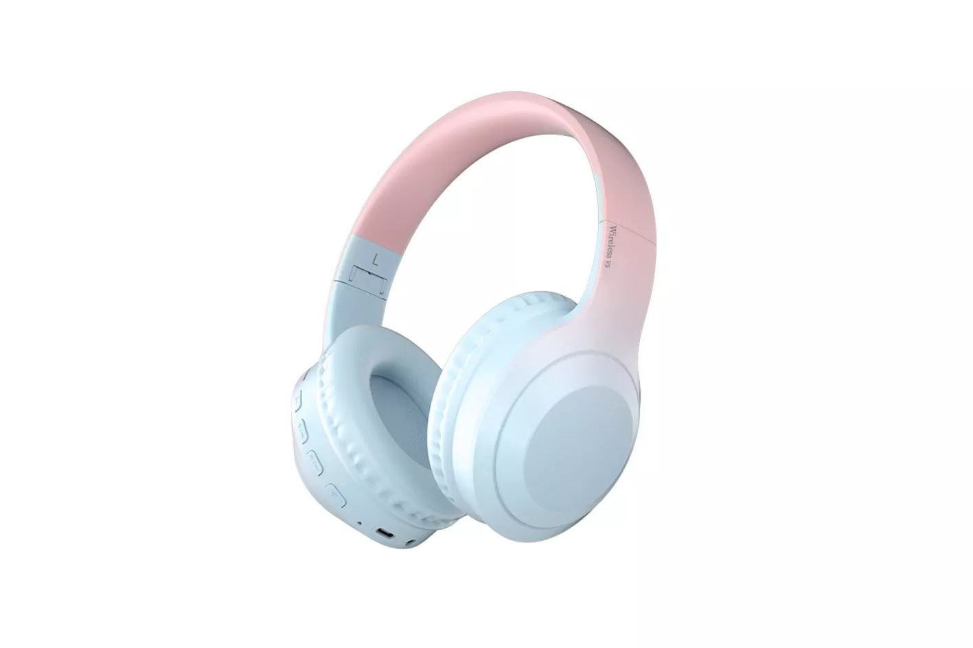 Kinsi V5PRO Auriculares Inalámbricos Bluetooth con Cancelación de Ruido Degradado Azul