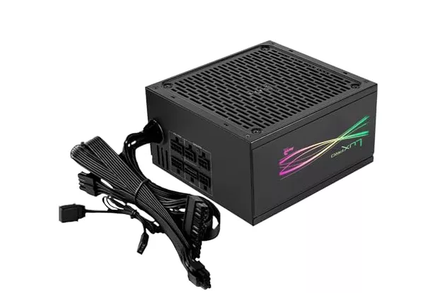 Aerocool LUXPRORGB850M Fuente Alimentación Semi-modular RGB 850W 80plus Bronze +88% ATX 3.0 Pcie 5.0