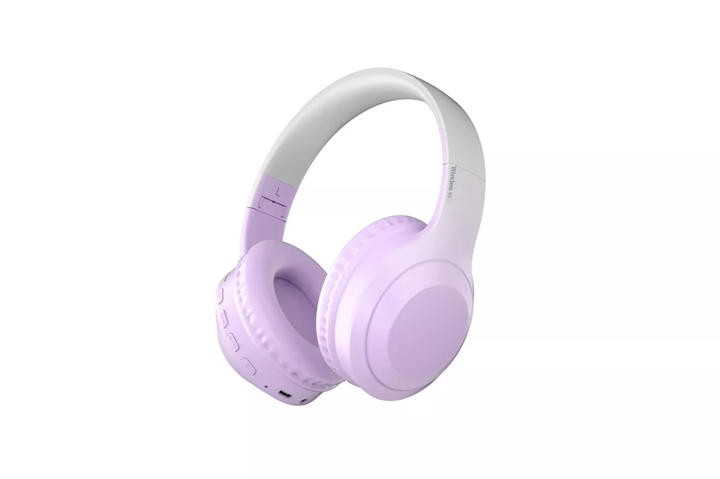 Kinsi V5PRO Auriculares Inalámbricos Bluetooth con Cancelación de Ruido Degradado Morado