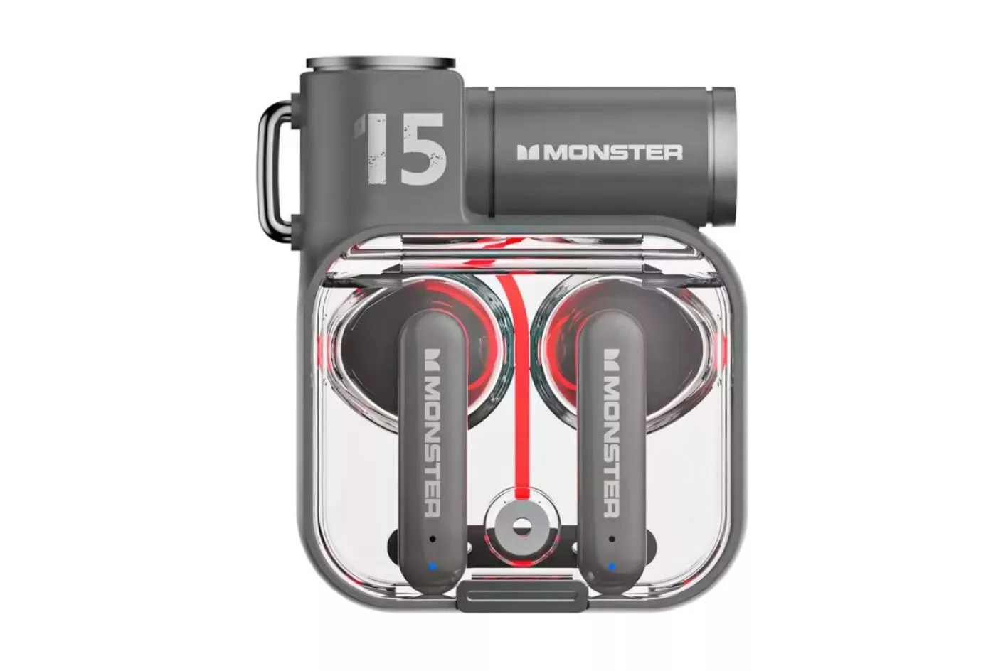 Klack Airmars XKT15 Auriculares Inalámbricos Bluetooth 5.3 Gris