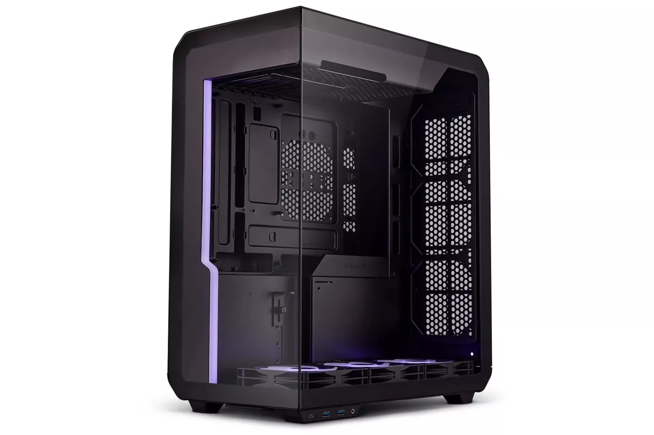 Caja ATX Ssupd Xhuttle Negro Vidrio Templado