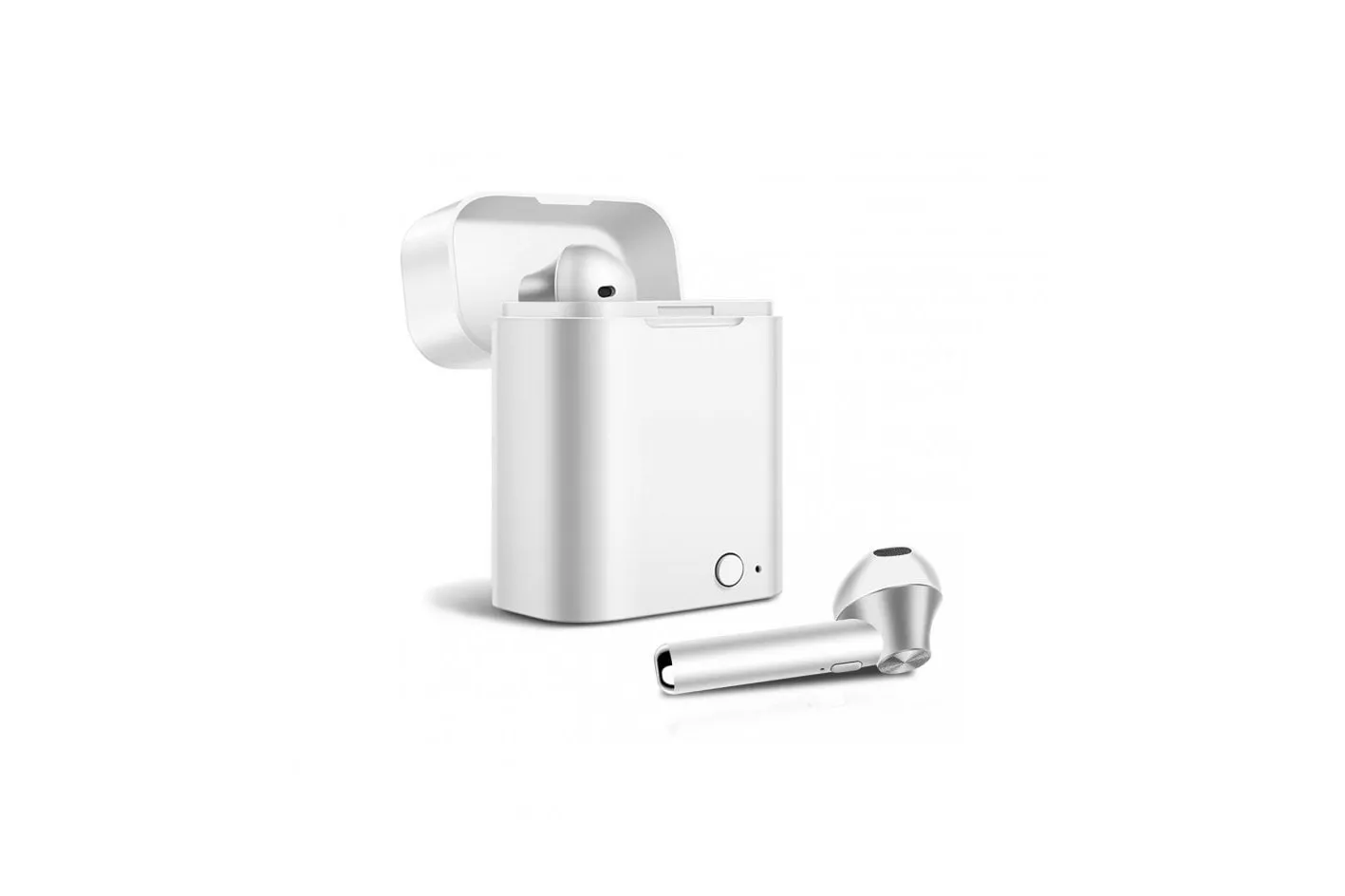 Akashi Altsilearb Auriculares Bluetooth Blanco/Plata