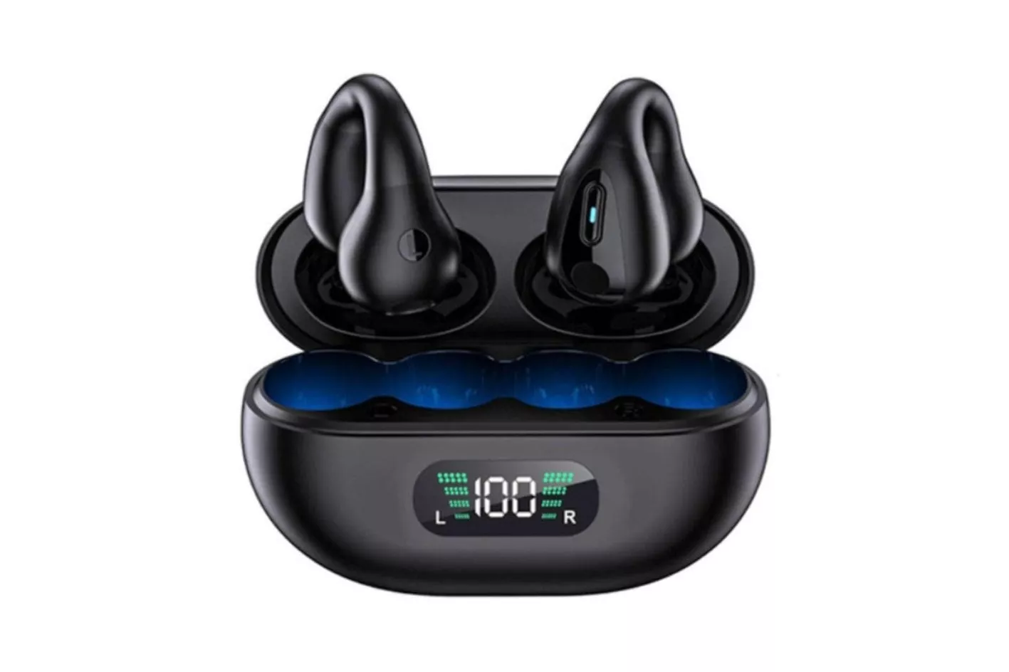 Klack Auriculares Inalámbricos Bluetooth Negros