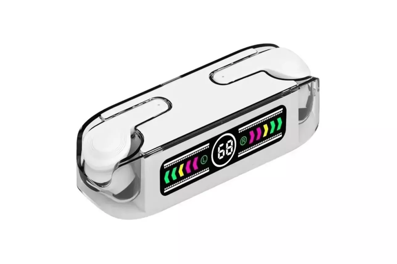 Klack M12 Max Auriculares Inalámbricos Bluetooth 5.3 Blanco