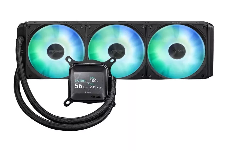 ASUS Prime LC 360 ARGB LCD Kit Refrigeración Líquida con Pantalla LCD 360mm Negro