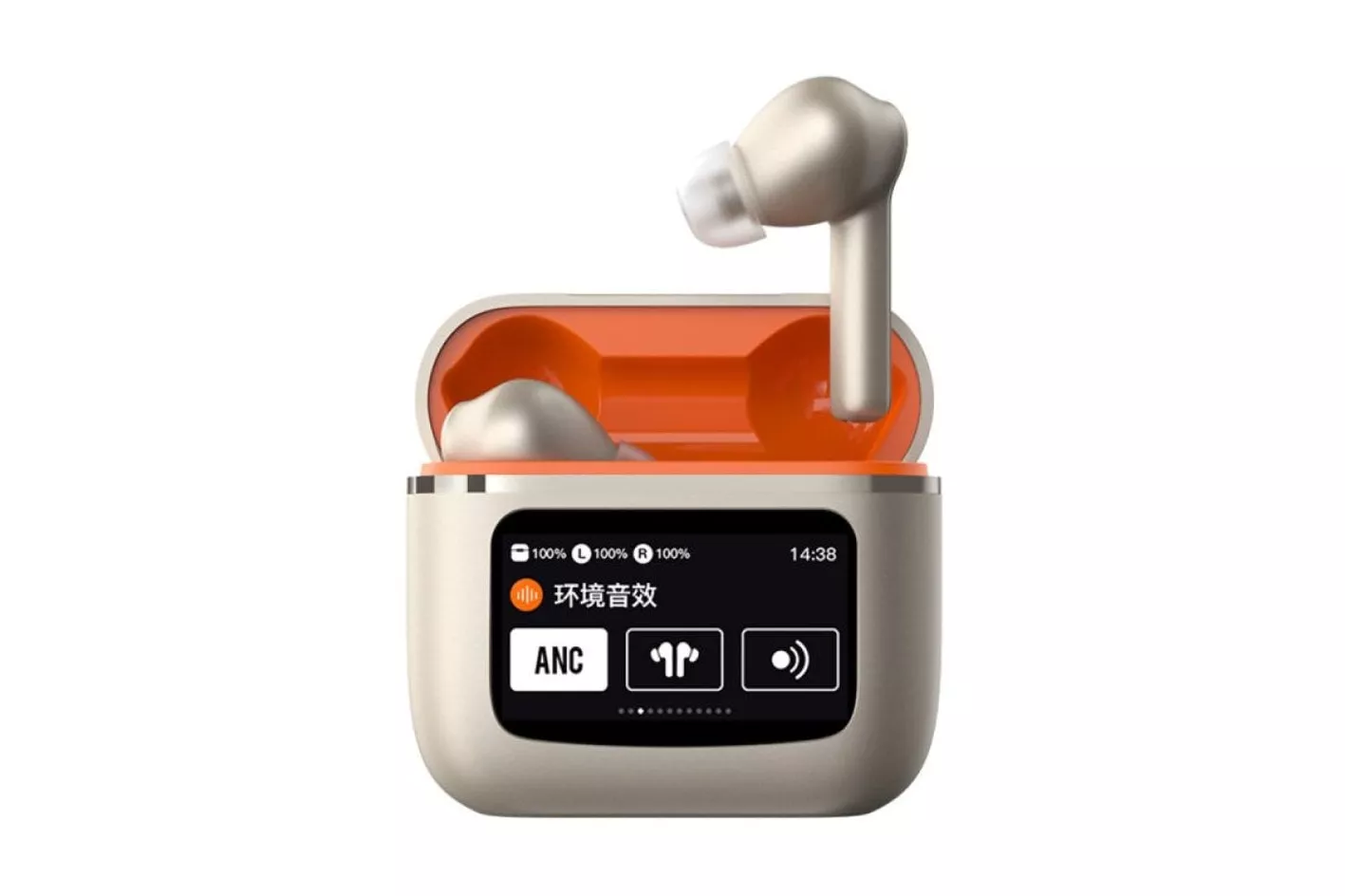 Klack T68 Pro Auriculares Inalámbricos Bluetooth ANC Oro