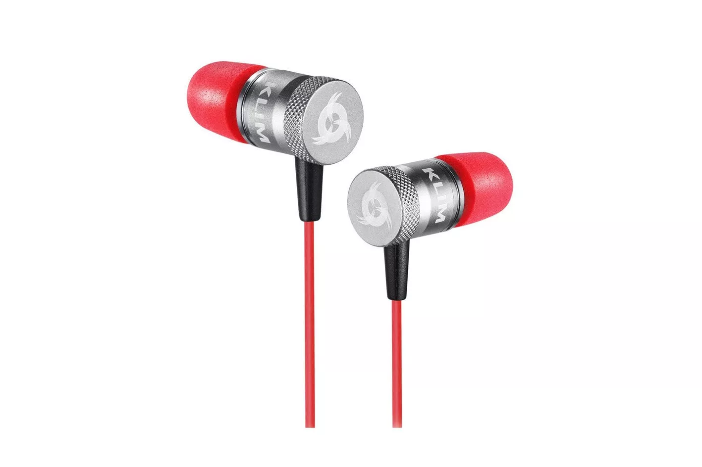 Klim Fusion Auriculares Intrauditivos Rojos