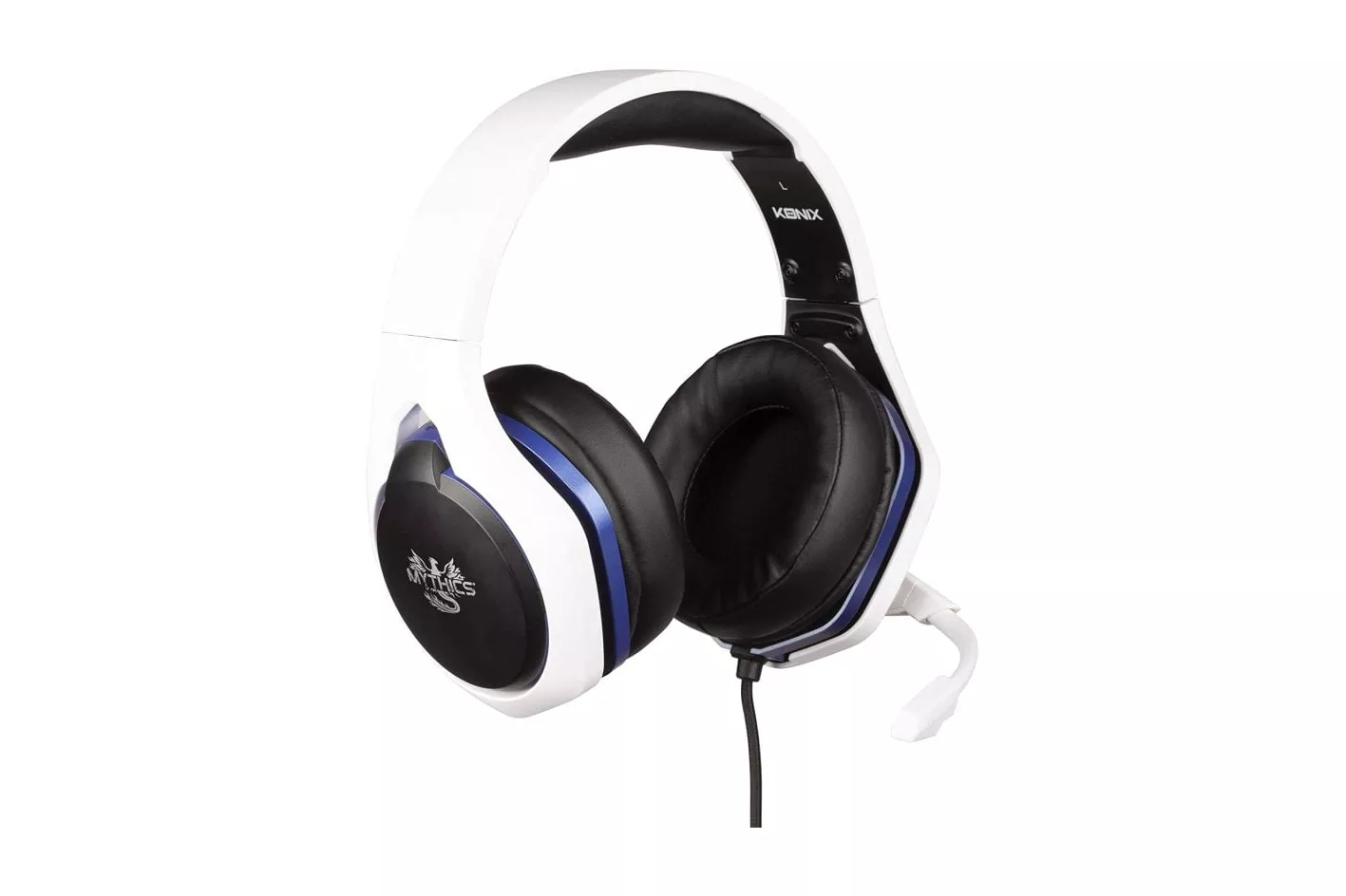 Konix Mythics Hyperion Auriculares Gaming para PS4/PS5 Blanco/Negro