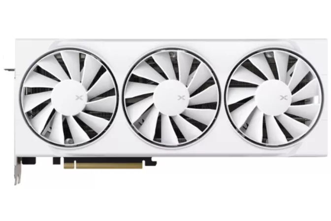 XFX SWIFT AMD Radeon RX 9070 OC Triple Fan 16GB GDDR6 FSR 4 Blanca