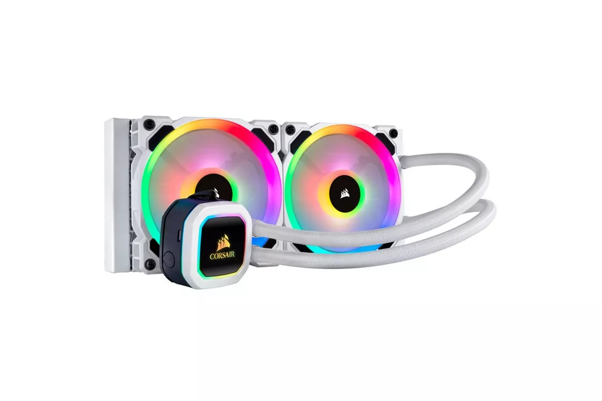 Corsair Hydro Series H100i RGB PLATINUM SE Kit de Refrigeración Líquida Blanco