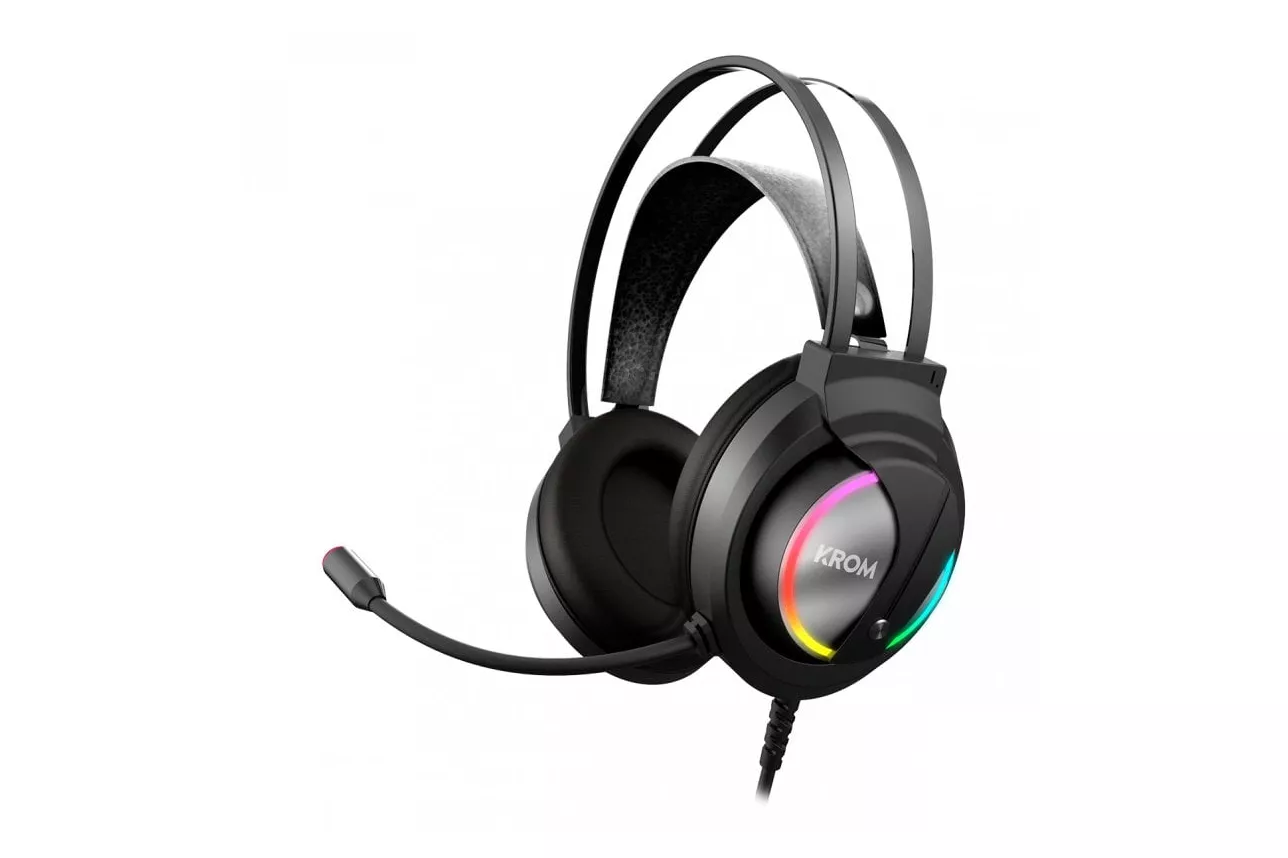 Krom Kappa Auriculares Gaming RGB para PC