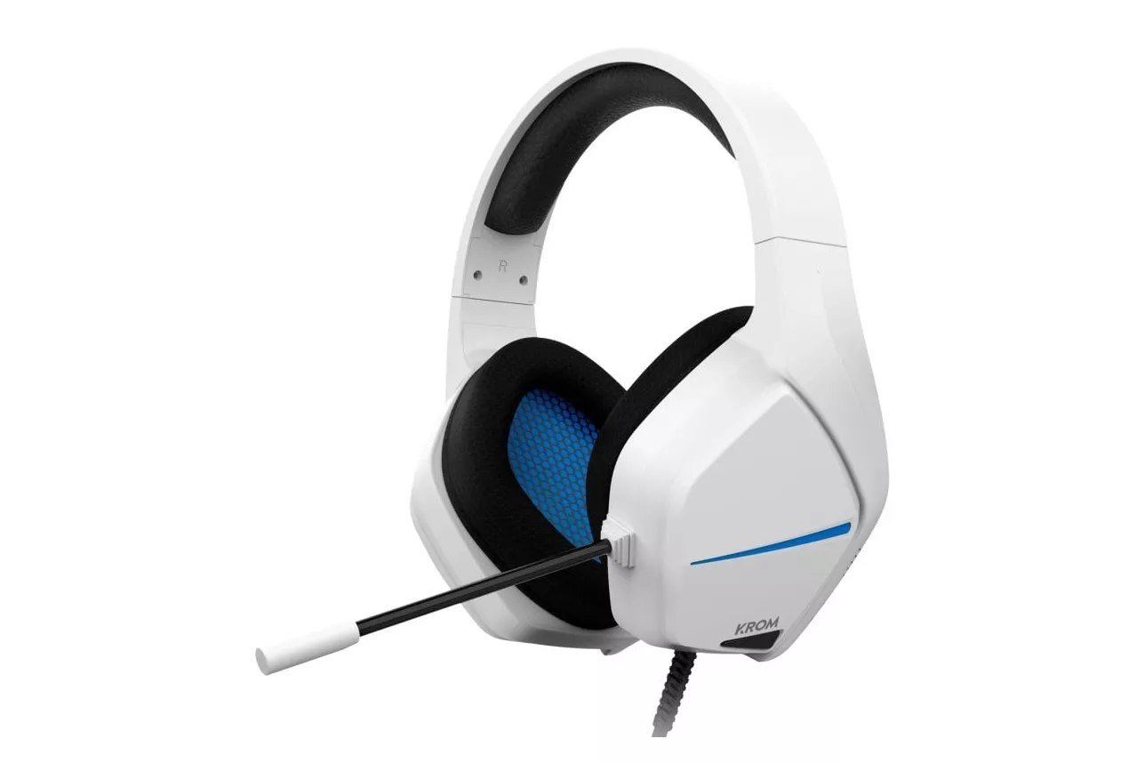 Krom Kopa Move Auriculares Gaming Blancos