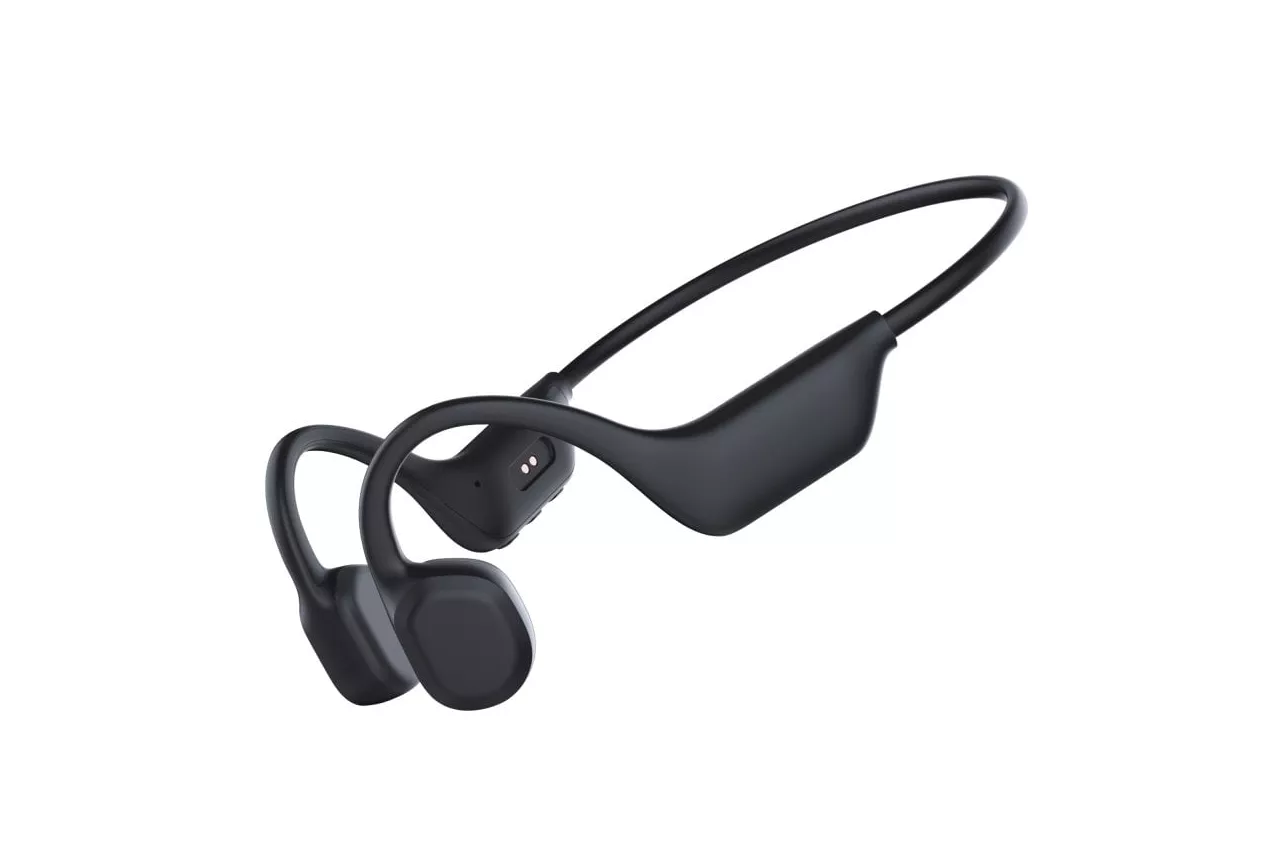 Ksix Astro 2 Auriculares Inalámbricos Deportivos de Conducción Ósea Negros