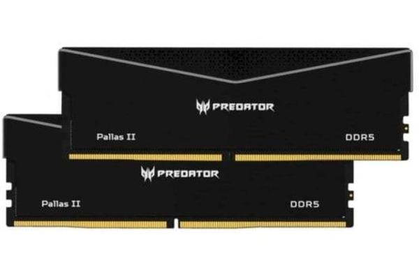 Acer Predator Pallas II DDR5 6000MHz 32GB 2x16GB CL34 Negra Intel