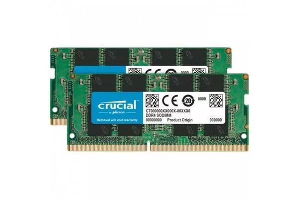 Crucial SO-DIMM DDR4 2666MHz PC4-21300 16GB 2x8GB CL18