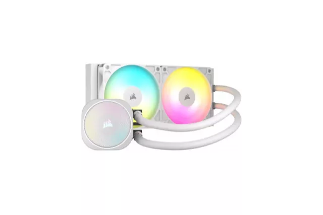 Corsair Nautilus 240 RS ARGB Blanca - Refrigeración líquida 240mm