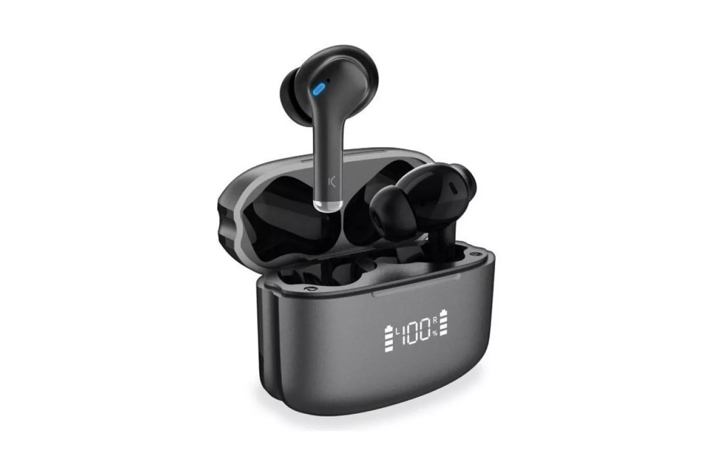 Ksix Noise Cancel 3 Auriculares Inalámbricos Control Táctil Negros