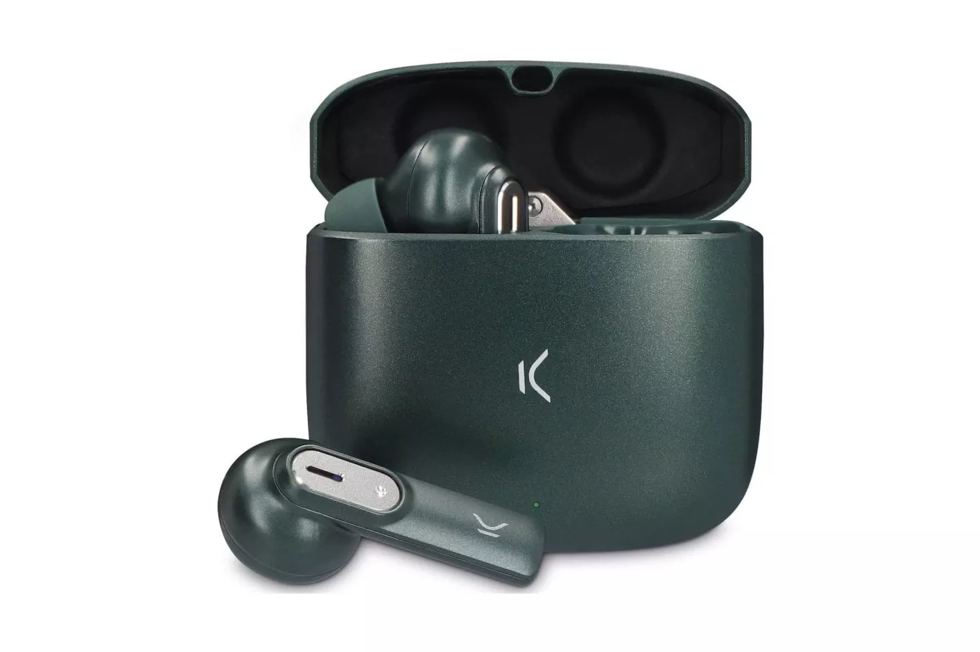 Ksix Spark Auriculares Inalámbricos Verde Militar