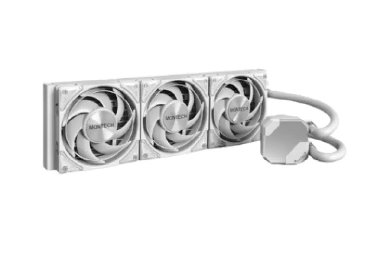 Water Cooler CPU Montech HyperFlow Silent 360mm Blanco